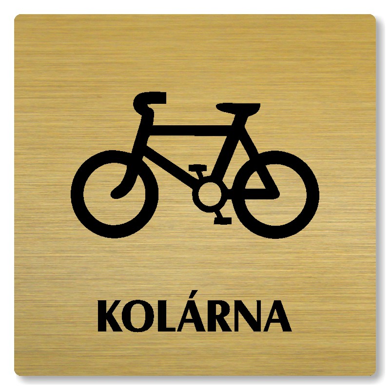 Kolárna, 148x148mm, zlatá, Nevada